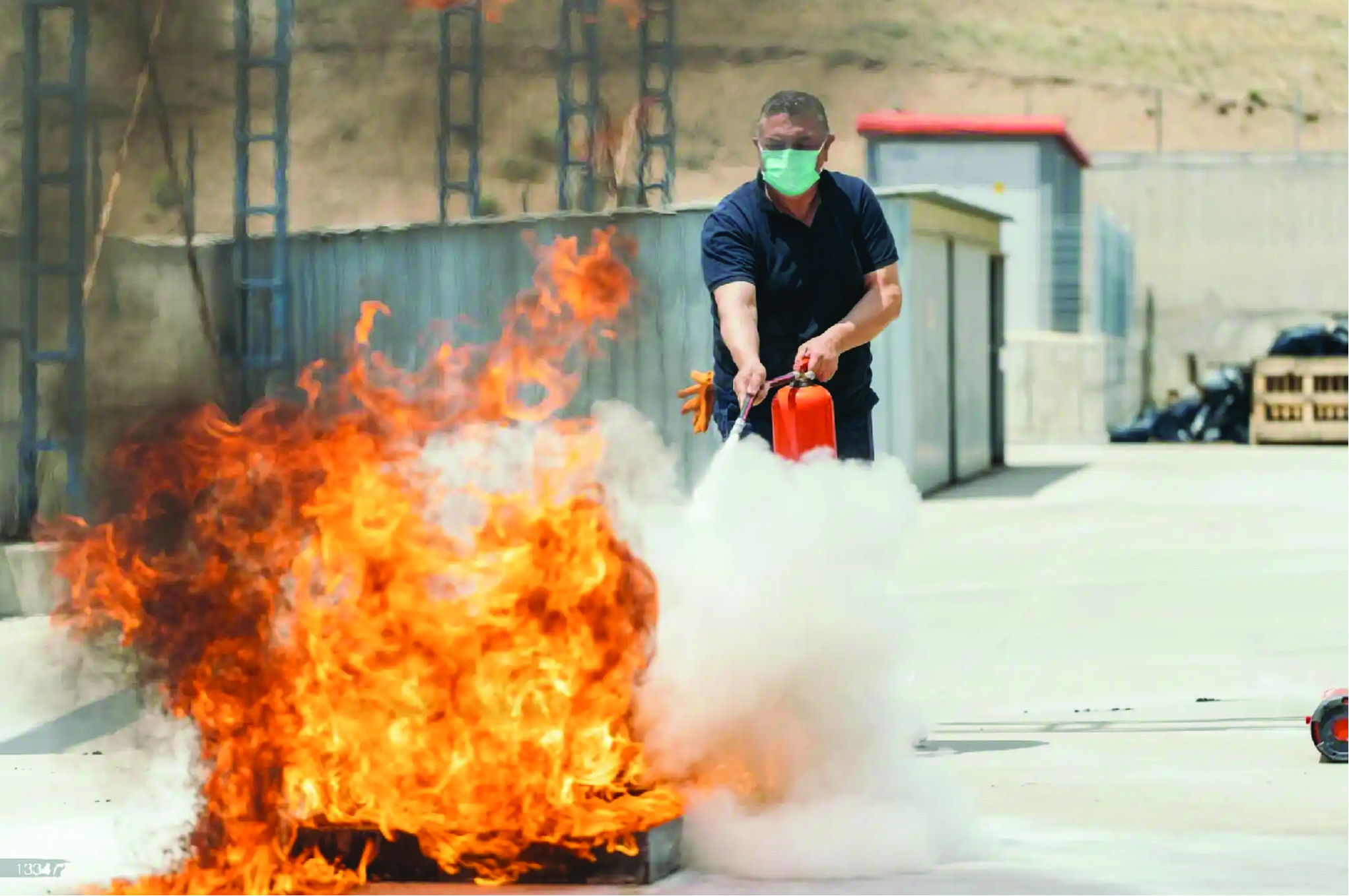 Incendie et simulation d’alerte incendie – Exercice à blanc