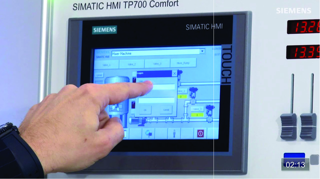 Commande des systèmes hydrauliques et pneumatiques avec un automate Siemens S7-1200