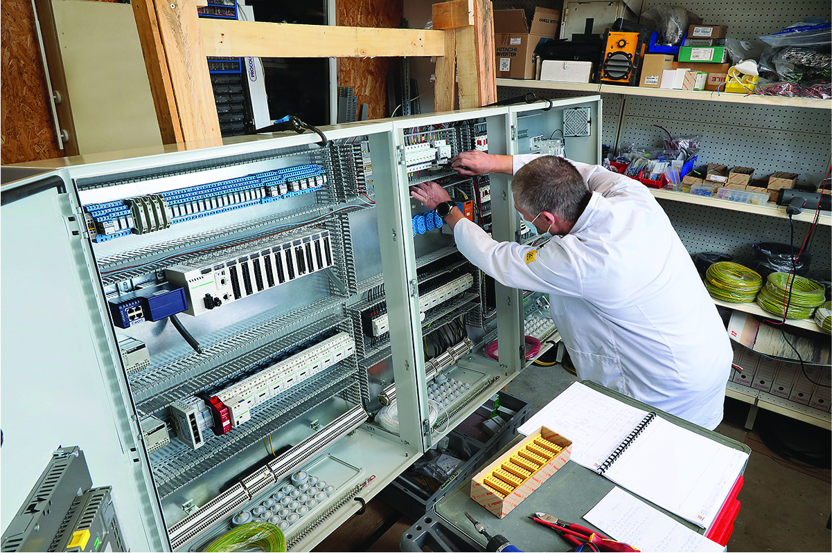 Câblages des armoires électriques